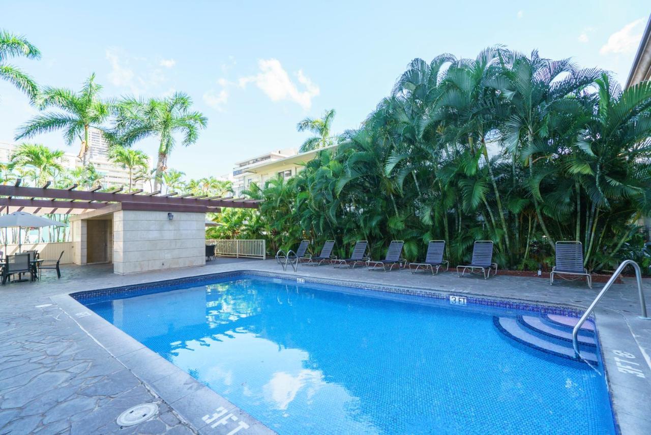 Studio Unit At The Royal Garden, In Waikiki ワイキキ・ロイヤルガーデン Honolulu Eksteriør billede