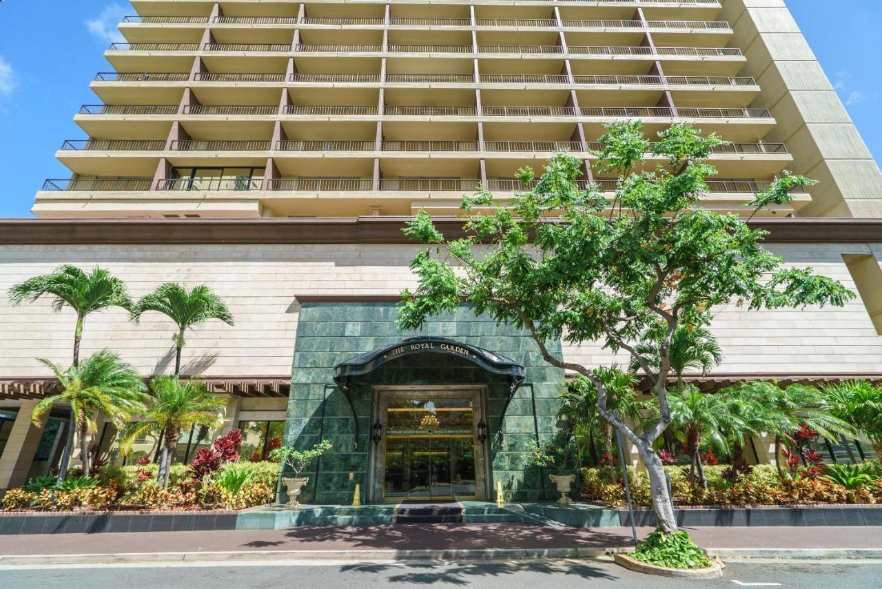 Studio Unit At The Royal Garden, In Waikiki ワイキキ・ロイヤルガーデン Honolulu Eksteriør billede
